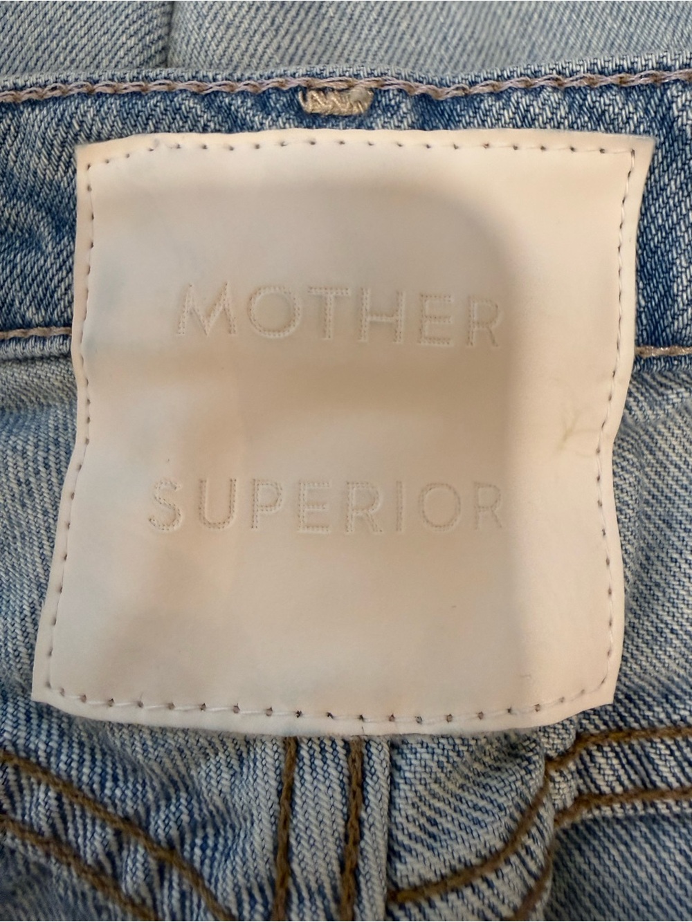 MOTHER Denim half pipe ankle size 32 - Picture 6 of 6
